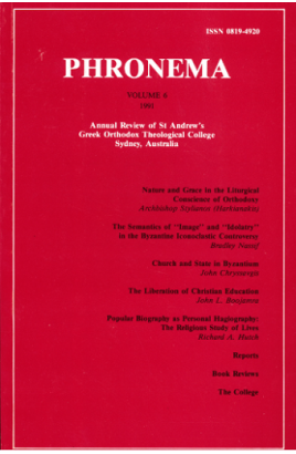 Phronema Volume 6, 1991